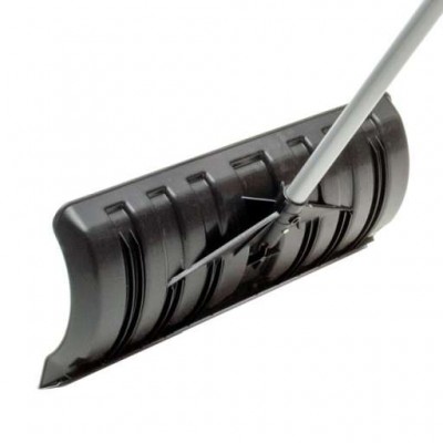 Лопата для уборки снега 620*280мм с ручкой 970 мм INTERTOOL FT-2090