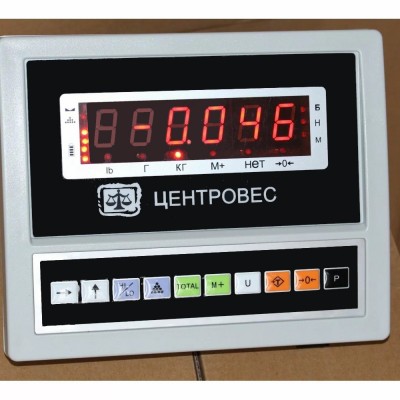Весы Платформенные ВПЕ-ЦЕНТРОВЕС-1010-0.5/1/2/3-Э до 1000 кг, размер 1000х1000 мм