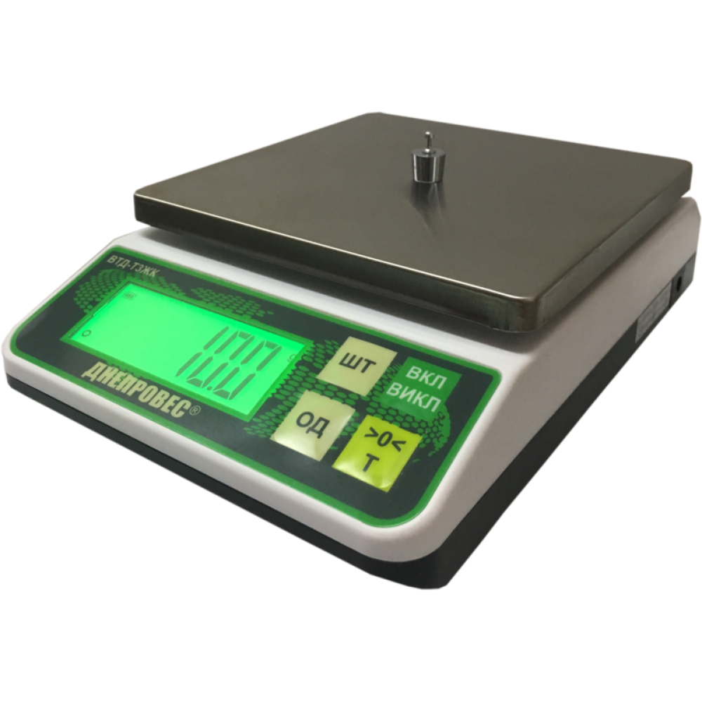 Весы фасовочные Днепровес ВТД-Т3ЖК, цена, купить в Запорожье, Киеве ...