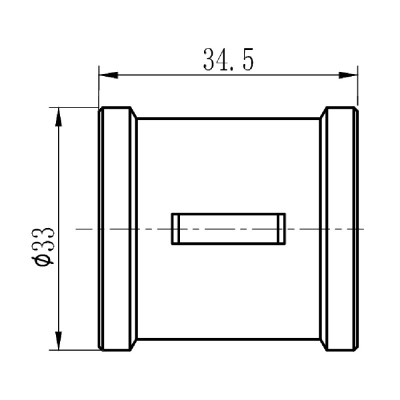 Муфта SD Forte 3/4" ВВ