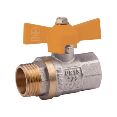 Кран шаровой Valve 3/4" для газа