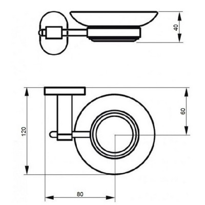 Мыльница Q-tap Liberty CRM 1159