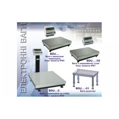 Вага товарна Axis BDU300C-0405 Бюджет (300 кг, 400х566 мм)