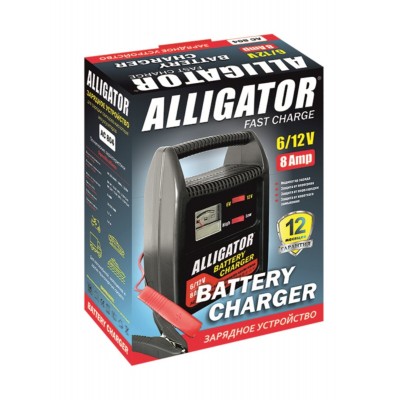 Зарядное устройство АКБ Alligator 6/12V, 8А