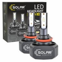 LED автолампа Solar H11 12/24V 6000K 5000Lm 40W CSP1860 2шт