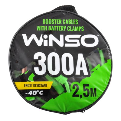 Провода-прикуриватели Winso 300А, 2,5м 138310