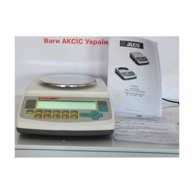 Весы лабораторные Axis ADG 600 до 600 г, дискретность 0,002 г