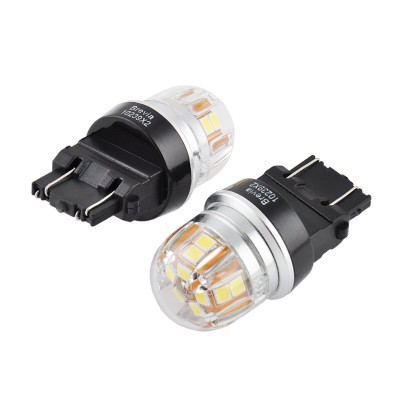 LED автолампа Brevia S-Power P27/7W (3157) 330Lm 15x2835SMD 12/24V CANbus 2шт