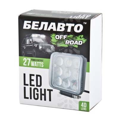 Автолампа светодиодная BELAUTO EPISTAR Spot LED (9*3w)