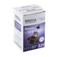 Галогеновая лампа Brevia H13 12V 60/55W P26.4t Power +30% CP