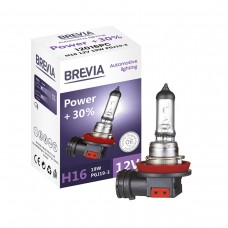 Галогеновая лампа Brevia H16 12V 19W PGJ19-3 Power +30% CP