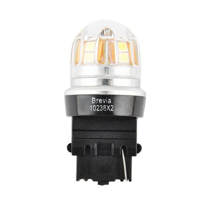 LED автолампа Brevia S-Power P27W (3156) 330Lm 15x2835SMD 12/24V CANbus, 2шт