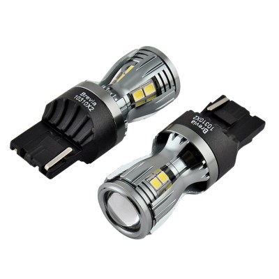 LED автолампа Brevia PowerPro W21W 350Lm 14x2835SMD 12/24V CANbus, 2шт