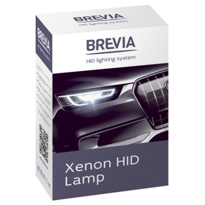 Ксеноновая лампа Brevia HB4 (9006) 5000K, 85V, 35W P22d KET, 2шт