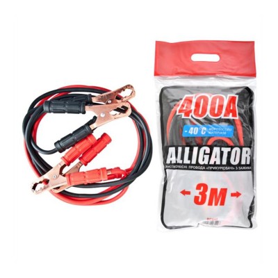 Провода-прикуриватели Alligator 400А, 3м BC642
