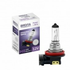 Галогеновая лампа Brevia H9 12V 65W PGJ19-5 Power +30% CP