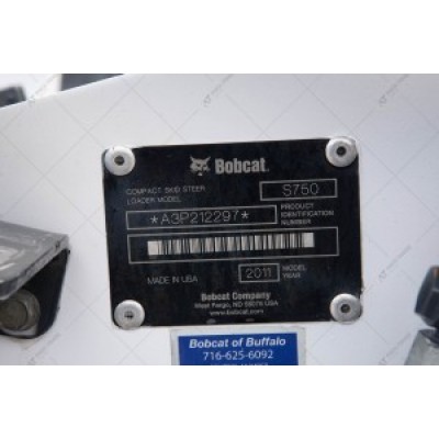 Мини погрузчик BOBCAT S750 2011 г. 1 475 м/ч., № 2632 L