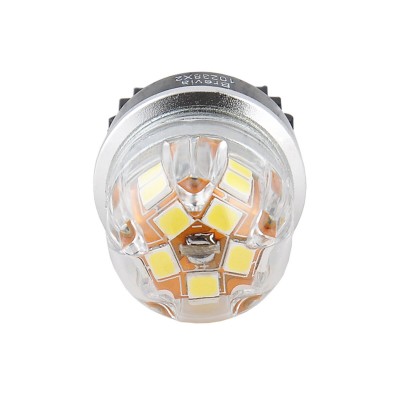 LED автолампа Brevia S-Power P27W (3156) 330Lm 15x2835SMD 12/24V CANbus, 2шт