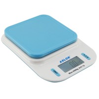 Ваги кухонні Aslor QZ-109 до 2 кг 0.1 г сині