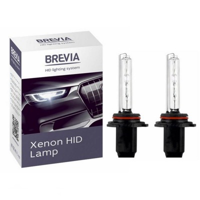 Ксеноновая лампа Brevia HB3 (9005) 6000K, 85V, 35W P20d KET, 2шт