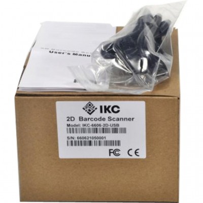 Сканер штрих-коду ІКС Сканер IKC-6606/2D Desk USB, black (ІКС-6606-2D-USB)