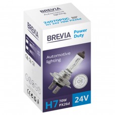 Галогеновая лампа Brevia H7 24V 70W PX26d Power Duty CP
