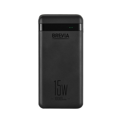 Універсальна мобільна батарея Brevia 10000mAh 15W Li-Pol