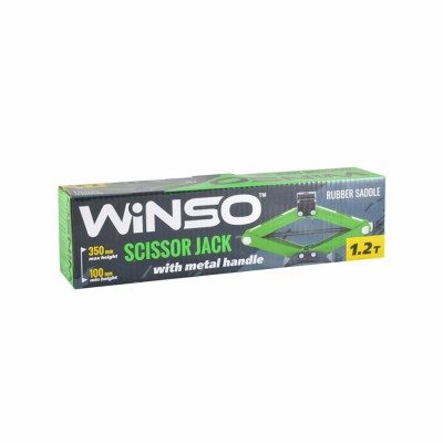 Домкрат ромбовый Winso 1,2т (картон. упак.)