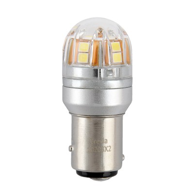 LED автолампа Brevia S-Power P21/5W 330Lm 15x2835SMD 12/24V CANbus, 2шт