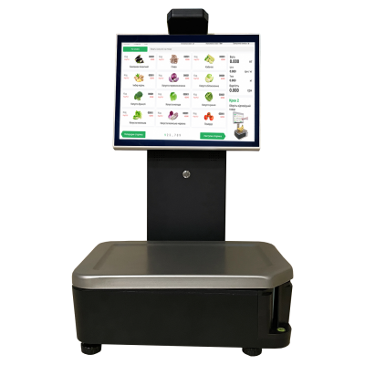 Ваги самообслуговування Дніпровес із друком етикеток ВТД-ВС-2 на 15/30 кг