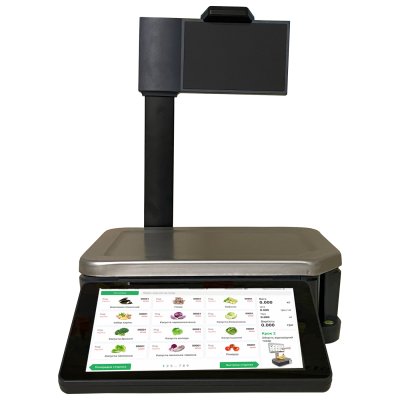 Ваги самообслуговування Дніпровес із друком етикеток ВТД-ВС1 15/30кг