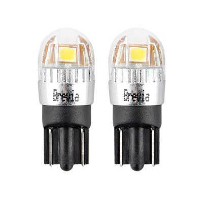 LED автолампа Brevia S-Power W5W 150Lm 5x2835SMD 12/24V CANbus, 2шт