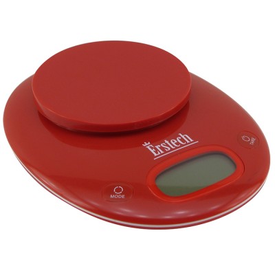 Кухонные весы Erstech EKS-5181 красные