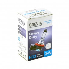 Галогеновая лампа Brevia H11 24V 70W PGJ19-2 Power Duty CP