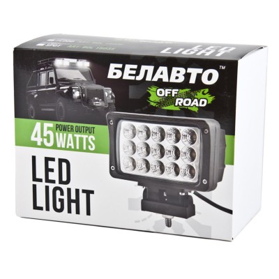 Автолампа светодиодная BELAUTO EPISTAR Spot LED (15*3w)