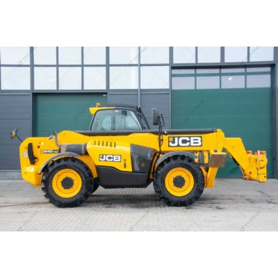 Телескопический погрузчик JCB 540-140 Hi-Viz 2019 г. 55 кВт. 2906 м/ч., №2903 L БРОНЬ