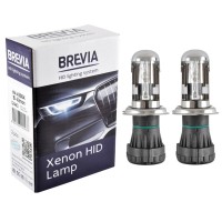 Биксеноновая лампа Brevia H4, 4300K, 85V, 35W P43t-38 KET, 2шт