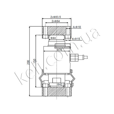 Тензодатчик KELI ZSFС-A 10t - 50t (OAP quality)