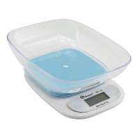 Кухонные весы Domotec MS-125 голубая платформа