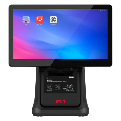 Сенсорний POS термінал iMin D4 Pro з двома екранами 4/64 Гб