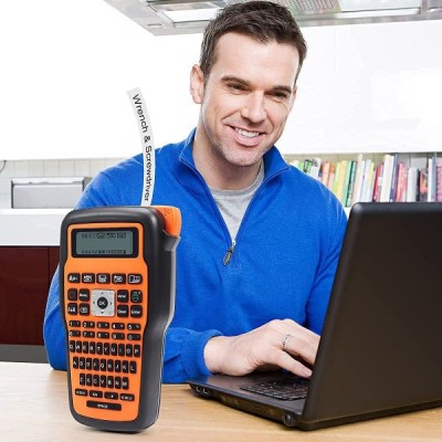 Портативний термотрансферний принтер UKRMARK E1000 Pro CYR, з кирилицею, клавіатура: QWERTY / ЙЦУКЕН, Ширина стрічки: 3,5/6/9/12 мм