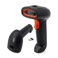 Сканер штрих-кодов UKRMARK KR-H4W для 1D, 2D, QR кодов, CMOS, подключение: Проводное (USB) / Беспроводное (2,4GHz)