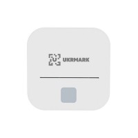 Мини термопринтер UKRMARK P22 Bluetooth, белый, рулоны 50-57 мм, печать на термобумаге и полимерных этикетках