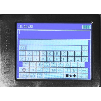 Каплеструйный мини принтер UKRMARK 2602 MINI 12,7мм, чорный