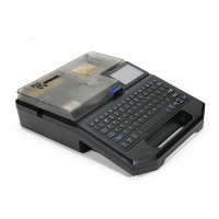 Портативный термотрансферный принтер UKRMARK 550 PC LI, для печати на кембриках, термоусадочных трубках, этикетках, клавиатура: QWERTY, с подключение