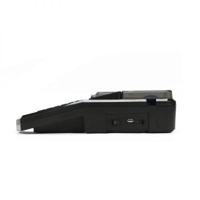 Портативный термотрансферный принтер UKRMARK 550 PC, для печати на кембриках, термоусадочных трубках, этикетках, клавиатура: QWERTY, с подключением