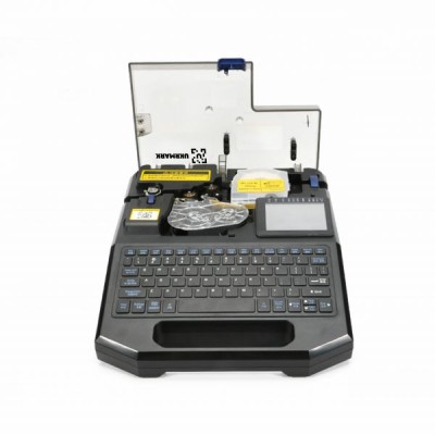 Портативный термотрансферный принтер UKRMARK 550 PC LI, для печати на кембриках, термоусадочных трубках, этикетках, клавиатура: QWERTY, с подключение