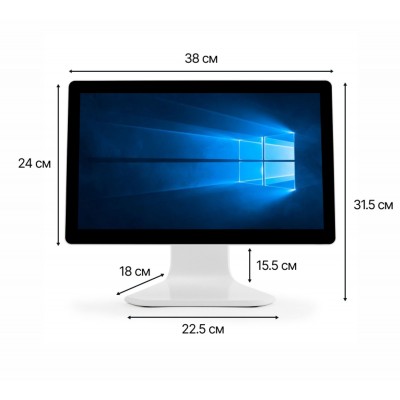 Потужний POS-термінал POS Vector Fabian 15.6” Full HD 8/128 ГБ. Сенсорний ПОС термінал на Windows