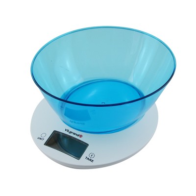 Весы кухонные Vilgrand VKS-533C голубые