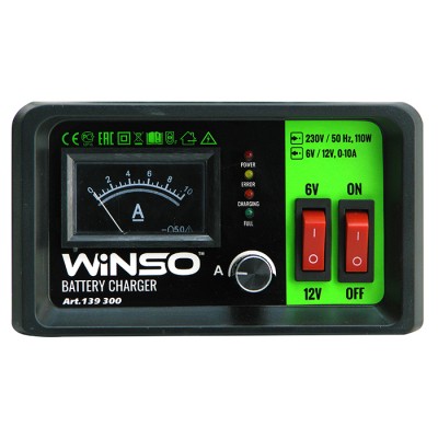 Зарядний пристрій Winso 139300 6В 12В